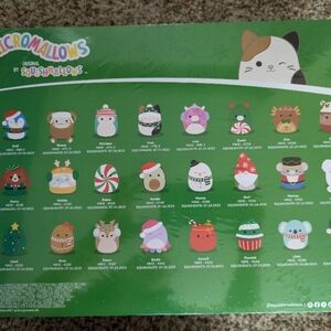 Micromallows 2.5" Squishmallows Holiday Advent Calendar 2024 - 24pc NIB unopened